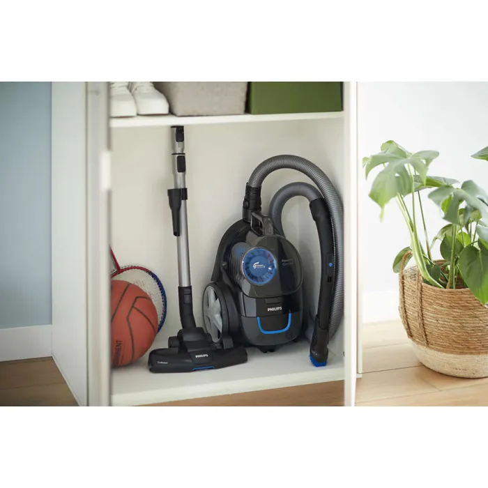 Пилосос Philips контейнерний PowerPro Compact, 900Вт, конт пил -1,5л, НЕРА13, чорний FC9331/09