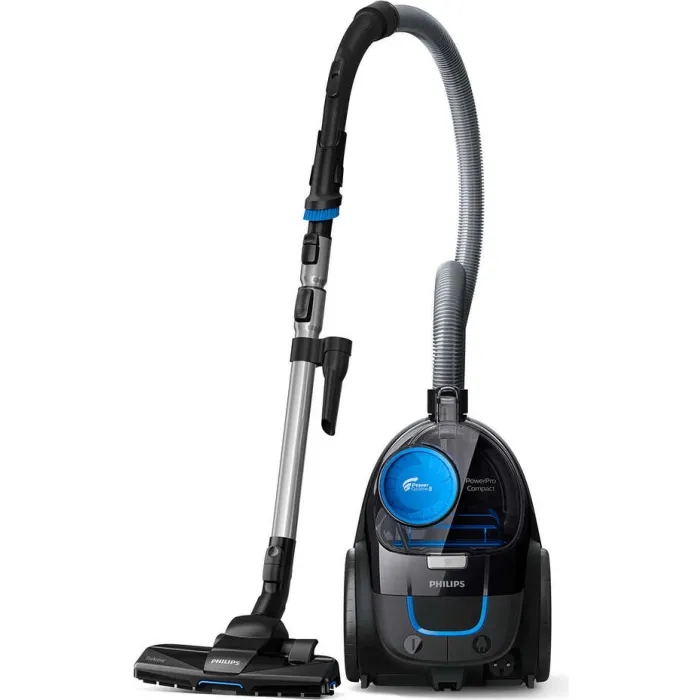 Пилосос Philips контейнерний PowerPro Compact, 900Вт, конт пил -1,5л, НЕРА13, чорний FC9331/09