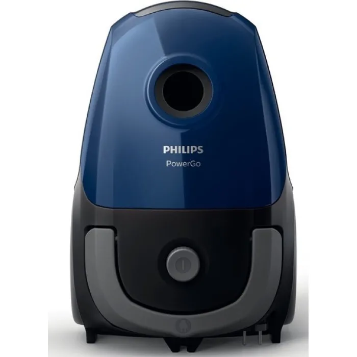 Пилосос Philips мішковий PowerGO, 750Вт, 3л, НЕРА, синій FC8240/09