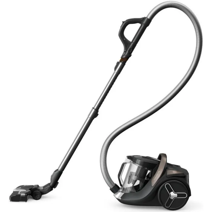 Пилосос Rowenta контейнерний Green Force Cyclnic Effitech+, 500Вт, конт пил -2.5л, НЕРА, чорний RO7C89EA