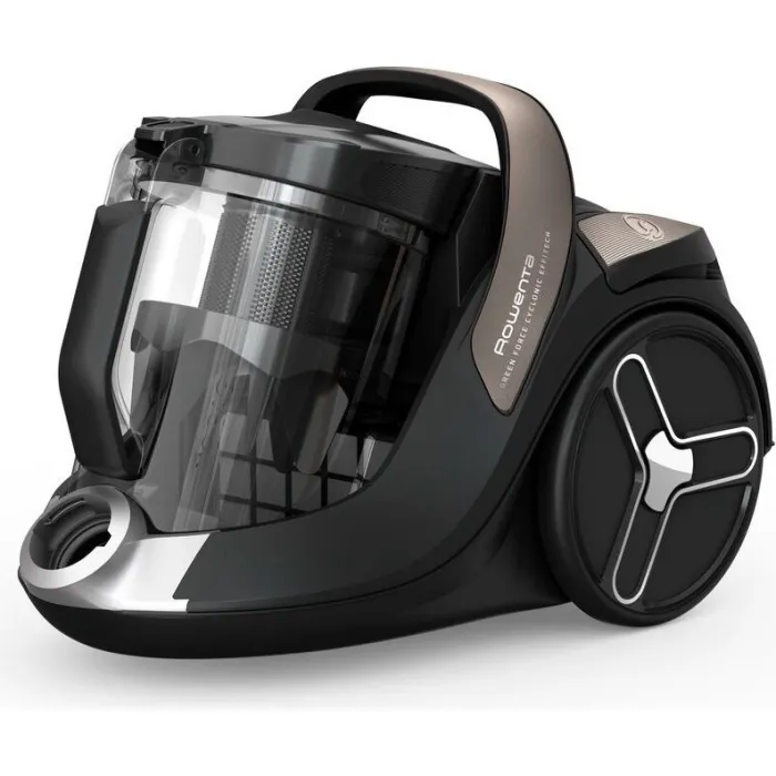 Пилосос Rowenta контейнерний Green Force Cyclnic Effitech+, 500Вт, конт пил -2.5л, НЕРА, чорний RO7C89EA