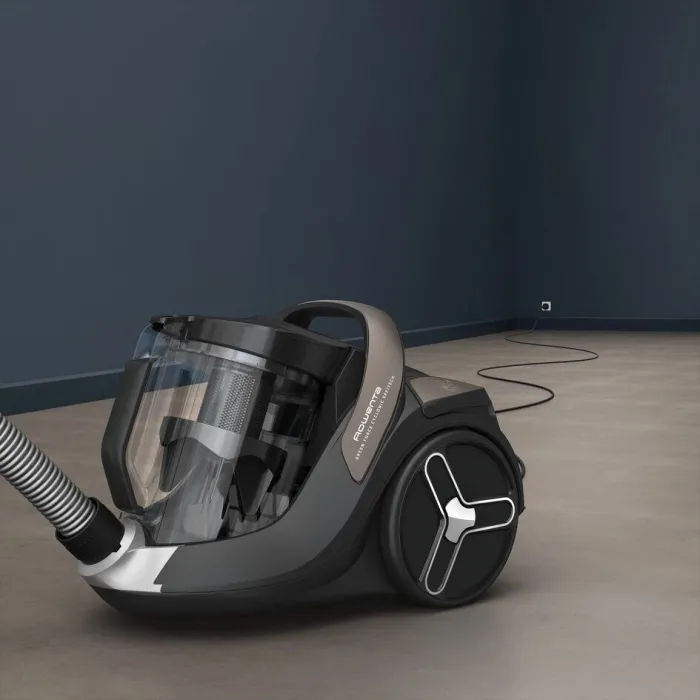 Пилосос Rowenta контейнерний Green Force Cyclnic Effitech+, 500Вт, конт пил -2.5л, НЕРА, чорний RO7C89EA
