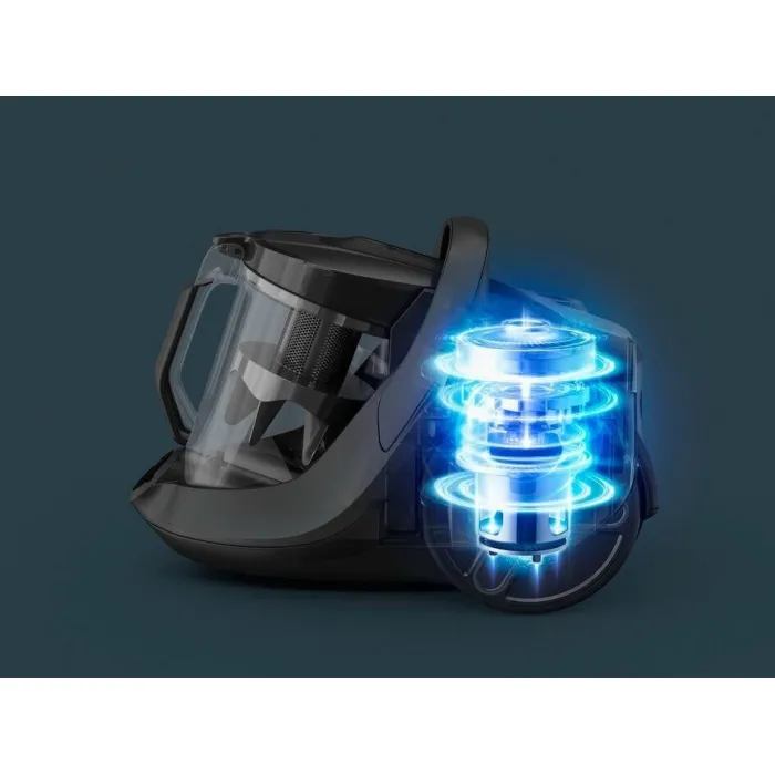 Пилосос Rowenta контейнерний Green Force Cyclnic Effitech+, 500Вт, конт пил -2.5л, НЕРА, чорний RO7C89EA