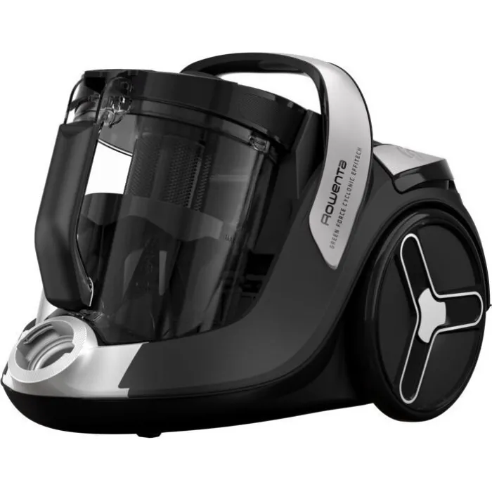 Пилосос Rowenta контейнерний Green Force Cyclnic Effitech+, 500Вт, конт пил -2.5л, НЕРА, чорний RO7C66EA
