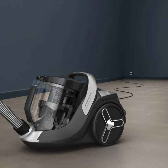 Пилосос Rowenta контейнерний Green Force Cyclnic Effitech+, 500Вт, конт пил -2.5л, НЕРА, чорний RO7C66EA