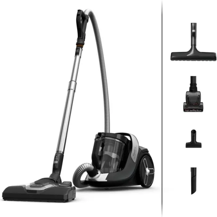 Пилосос Rowenta контейнерний Green Force Cyclnic Effitech+, 500Вт, конт пил -2.5л, НЕРА, чорний RO7C66EA