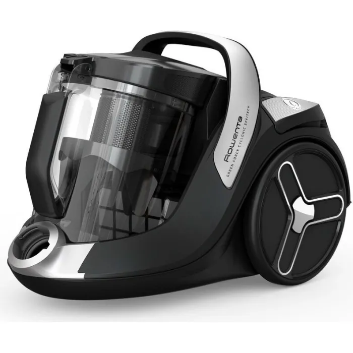 Пилосос Rowenta контейнерний Green Force Cyclnic Effitech+, 500Вт, конт пил -2.5л, НЕРА, чорний RO7C66EA