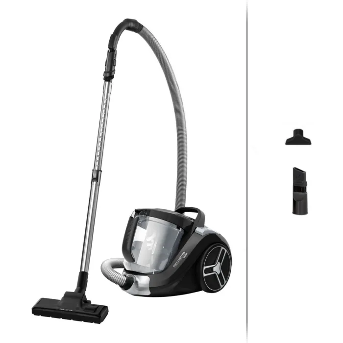 Пилосос Rowenta контейнерний Compact Power XXL Classic + Kit, 900Вт, конт пил -2.5л, HEF system, чорний RO4B25EA