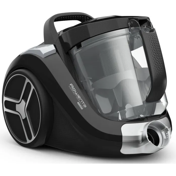 Пилосос Rowenta контейнерний Compact Power XXL Classic + Kit, 900Вт, конт пил -2.5л, HEF system, чорний RO4B25EA