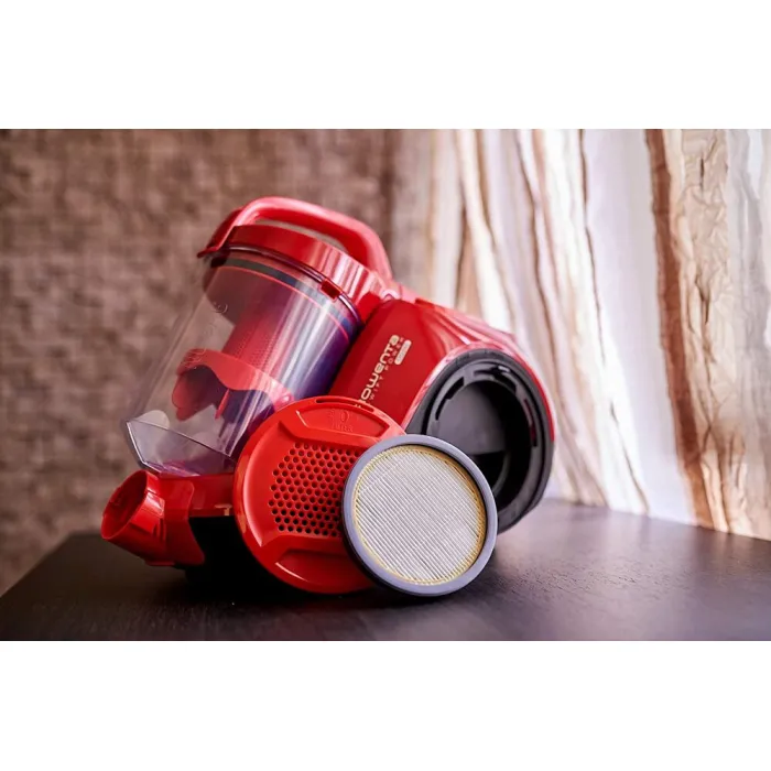 Пилосос Rowenta контейнерний Swift Power Cyclonic, 750Вт, конт пил -1.2л, НЕРА, червоний RO2913EA