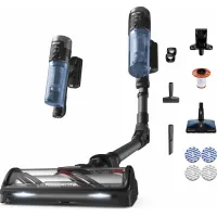 Пилосос Rowenta безпровідний X-Force Flex 12.60 Neo Auto Aqua Allergy, 150Вт, конт пил -0.65л, автон. робота до 60хв, вага-3кг, НЕРА, чорно-синій RH9LC1WO