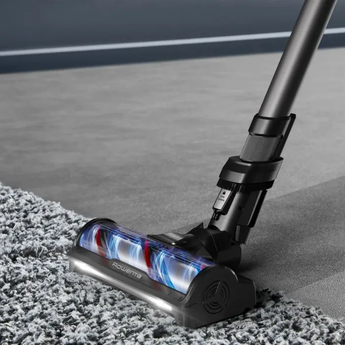 Пилосос Rowenta безпровідний X-Force Flex 14.80 Auto Animal, 240Вт, конт пил -0.65л, автон. робота до 90хв, HEF system 99,9%, чорно-золотий RH9B74WO