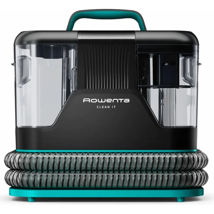 Пилосос Rowenta миючий Clean It, 750Вт, конт пил -1,5л, вода -2,3л, 13500 Па, 4 насадки, чорний IN5020F0