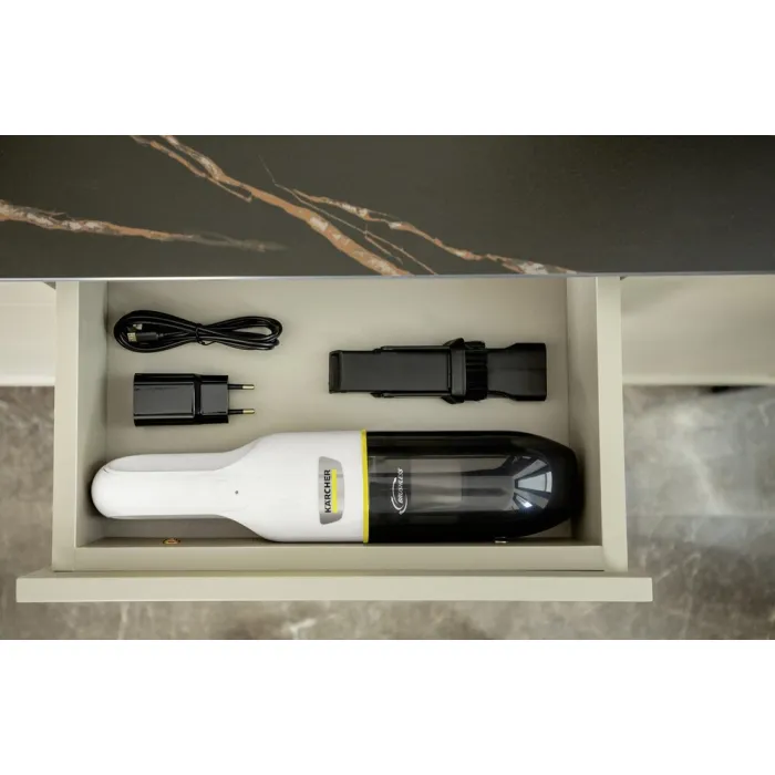 Автомобільний пилосос Karcher CVH 2 70 Вт 0.15 л Білий 1.198-330.0