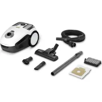 Пилосос Karcher мішковий VC 2.8, 700Вт, 2л, НЕРА, білий 1.198-031.0