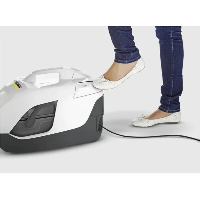 Пилосос Karcher миючий DS 6 Plus, 650Вт, конт пил -0.6л, вода -2 л, НЕРА, білий 1.195-252.0