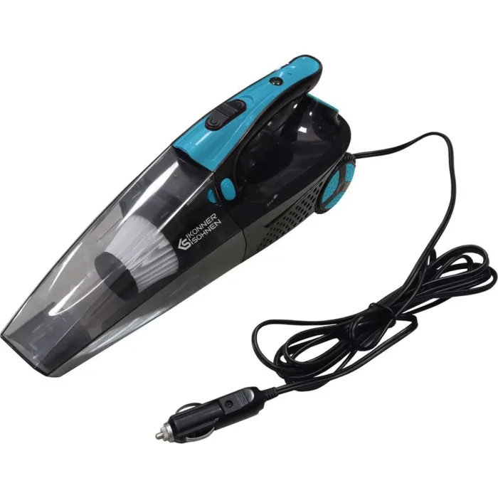 Пилосос Konner&Sohnen автомобільний з компресором KS VCP30 4в1, 12В, 80Вт, 6.7А, 150PSI, 3000Па, 1.2кг KSVCP30