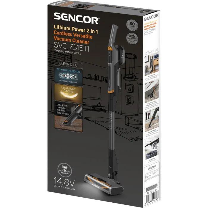 Пилосос Sencor безпровідний SVC7315TI