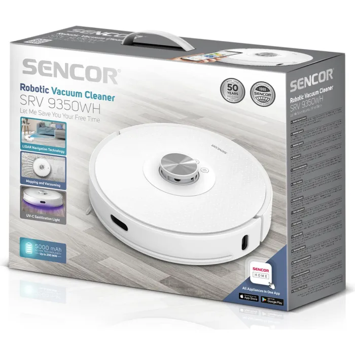 Робот-пилосос Sencor SRV9350WH