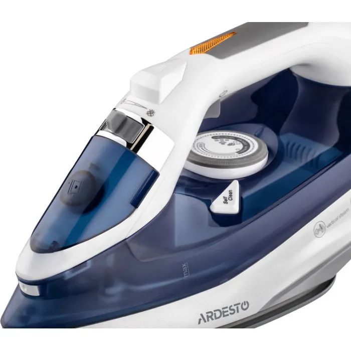 Праска Ardesto IR-C2232-BL, 2200Вт, 320мл, паровий удар, керам. підошва, синій