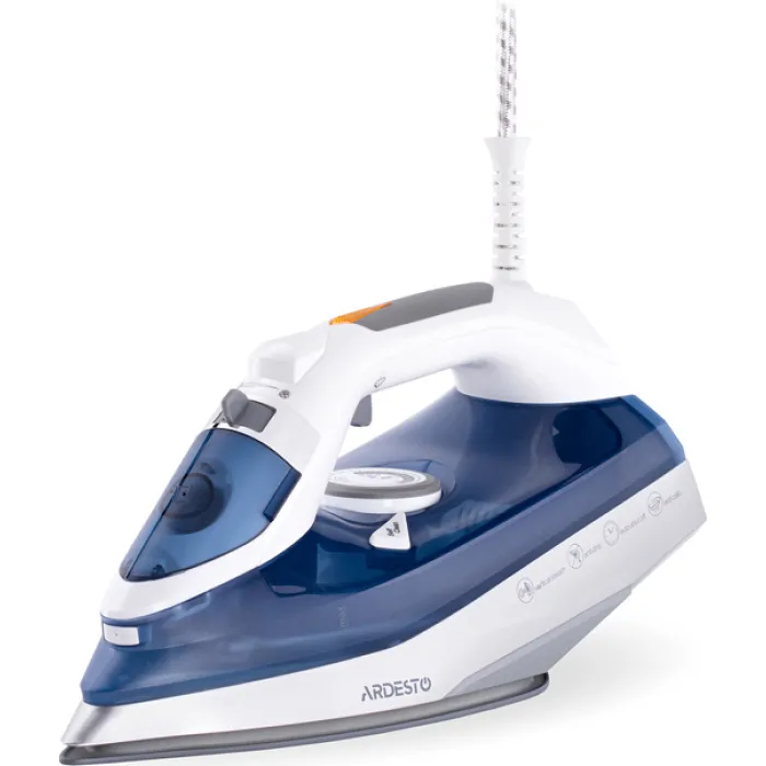 Праска Ardesto IR-C2232-BL, 2200Вт, 320мл, паровий удар, керам. підошва, синій