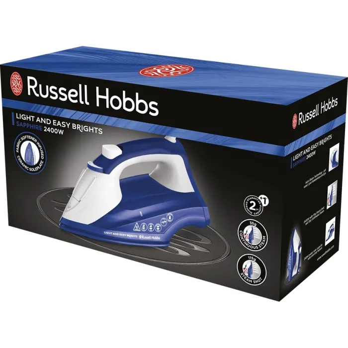 Праска Russell Hobbs Light & Easy Brights Sapphire Iron 26483-56
