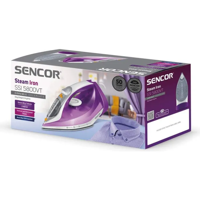 Праска Sencor SSI5800VT фіолетовий