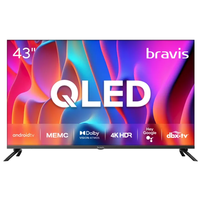 Телевізор Bravis QLED 43'' 43K7000Q