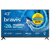 Телевізор Bravis 43" 43K6000U