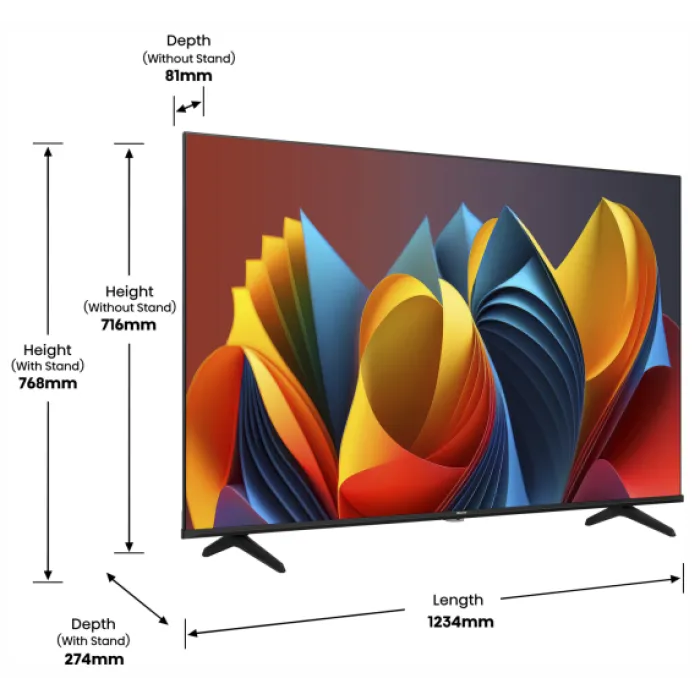 Телевізор Hisense 55E7NQ 55" QLED 4K (20013128)