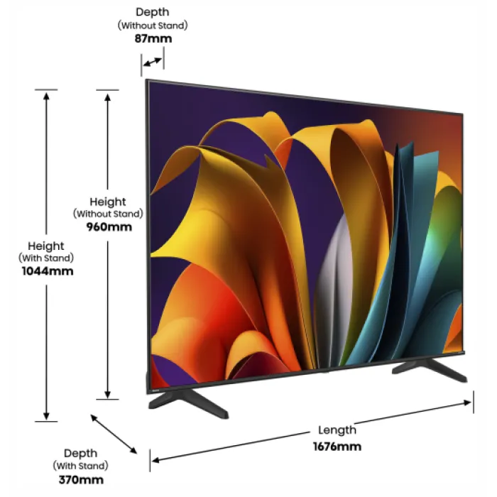 LED-телевізор Hisense 75" 75A6N (20013125)