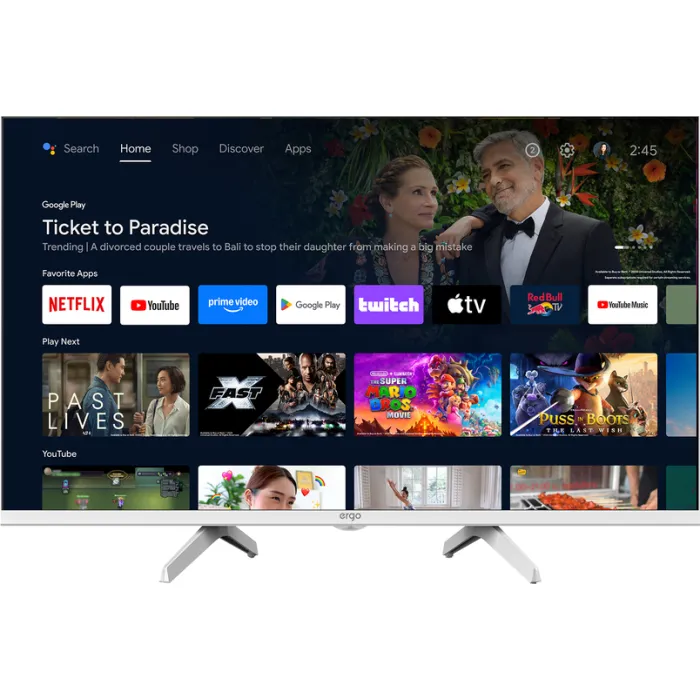 Телевізор Ergo QLED 32'' 32JFQ7510