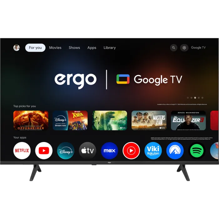 Телевізор Ergo QLED 43" 43JUQ7500