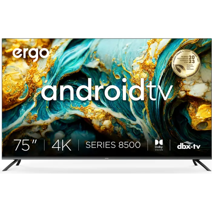 Телевізор Ergo 75" 75GUS8500