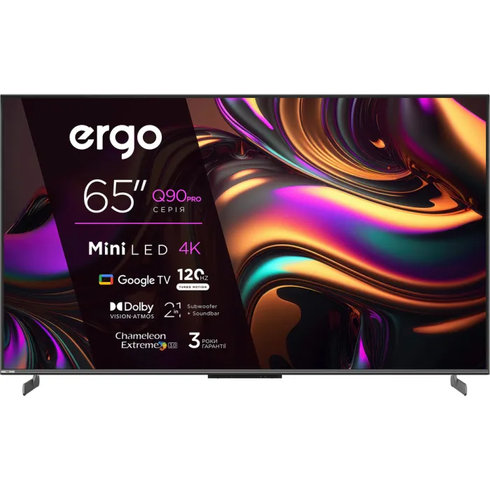 Телевізор Ergo MiniLED 65" 65MQ90PRO