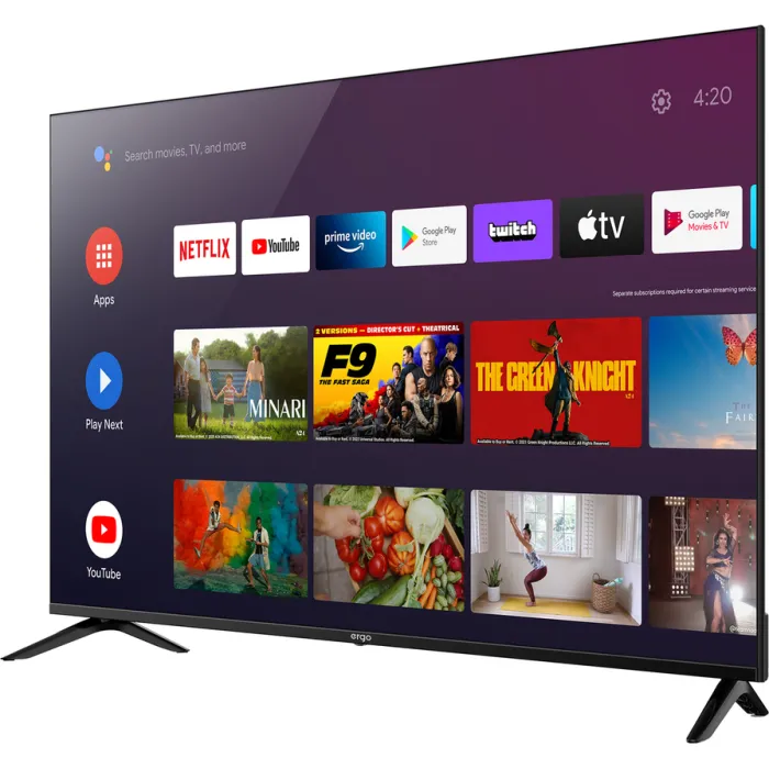 Телевізор Ergo 55" 55GUS6500