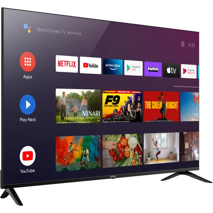 Телевізор Ergo 55" 55GUS6500