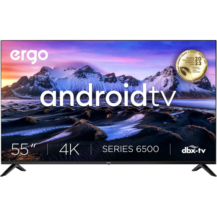 Телевізор Ergo 55" 55GUS6500