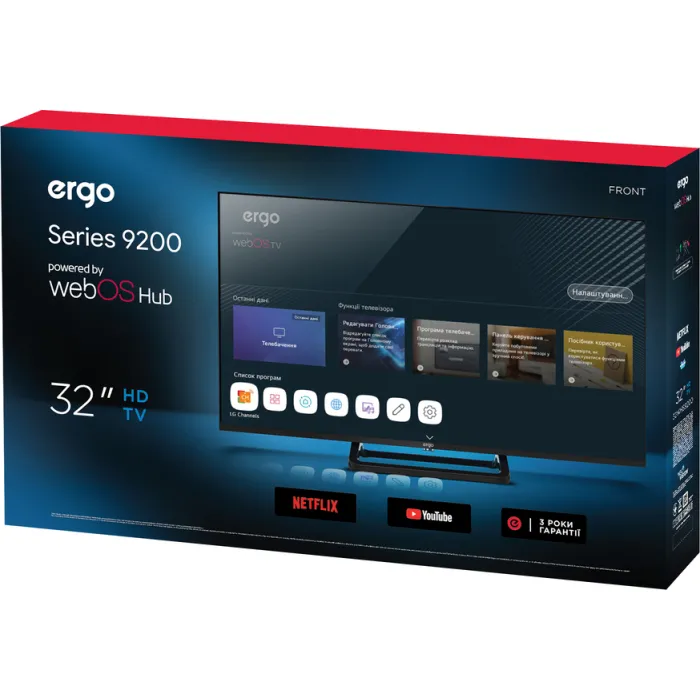 Телевізор Ergo 32" 32WHS9200