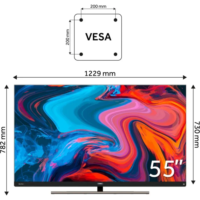 Телевізор Haier 55" H55S900UX