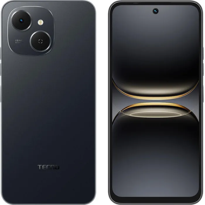 Смартфон TECNO Spark 40C (KM4k) 6.67" 4/128ГБ, 2SIM, 6000мА•год, Ink Black 4894947092459