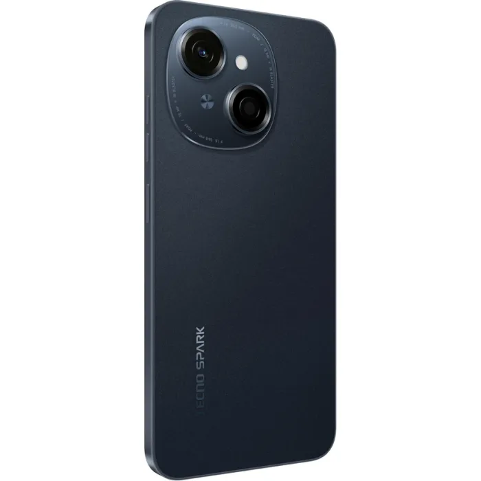 Смартфон TECNO Spark Go 1 (KL4) 6.67" 4/128ГБ, 2SIM, 5000мА•год, Startrail Black 4894947036163