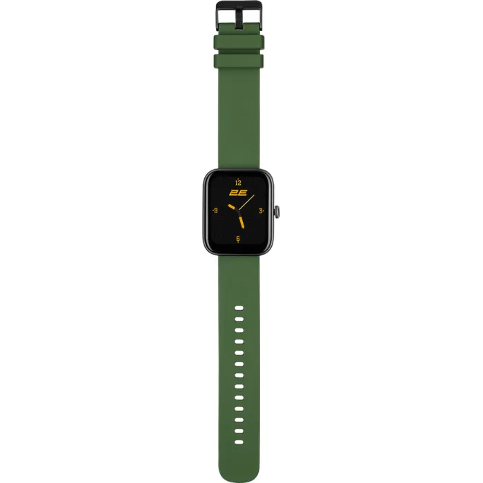 Смарт-годинник 2E Alpha SQ Music Edition Black-Green (2E-CWW40BKGN)