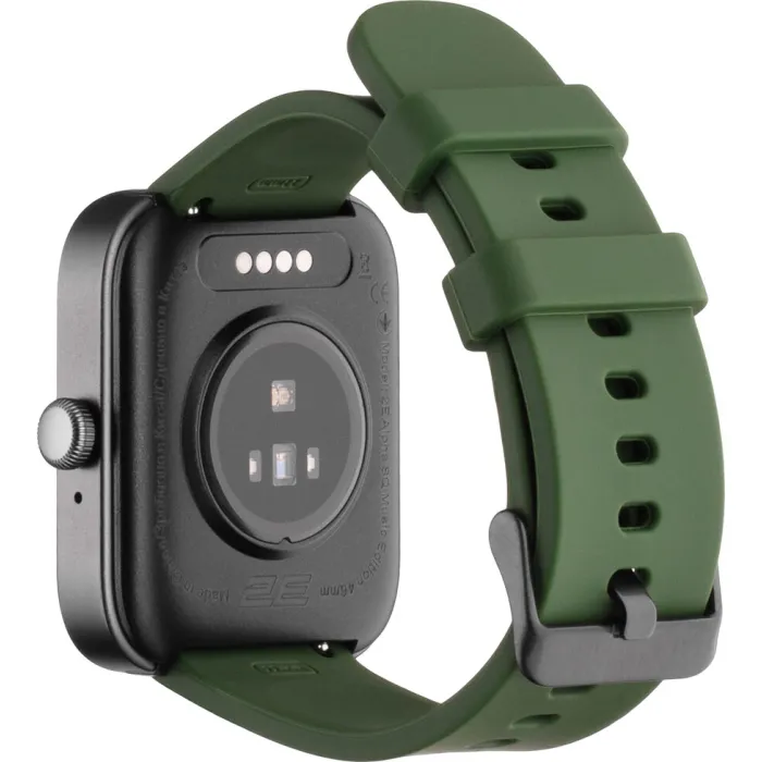 Смарт-годинник 2E Alpha SQ Music Edition Black-Green (2E-CWW40BKGN)