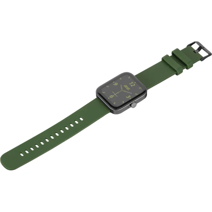 Смарт-годинник 2E Alpha SQ Music Edition Black-Green (2E-CWW40BKGN)