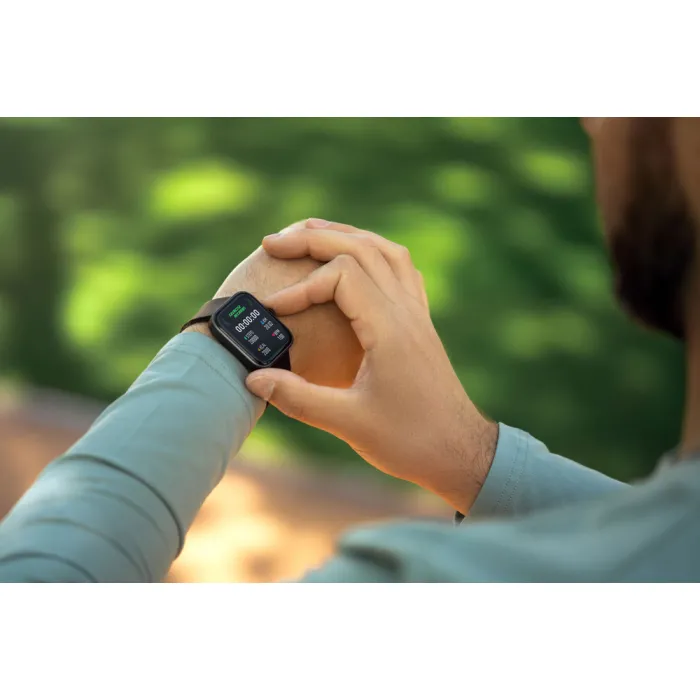 Смарт-годинник 2E Alpha SQ Music Edition 46mm Black (2E-CWW40BK)