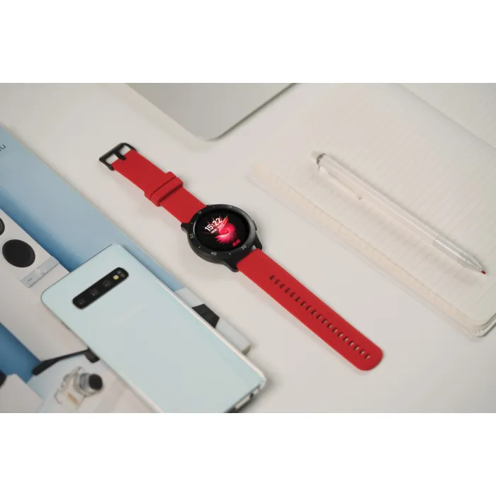 Смарт-годинник 2E Motion GT2 47mm Black-Red (2E-CWW21BKRD)
