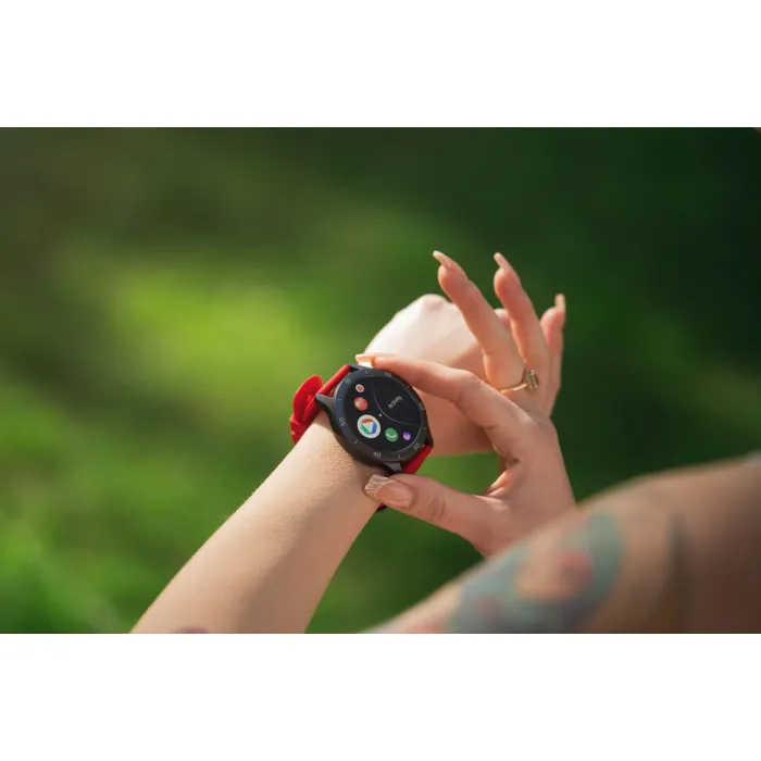 Смарт-годинник 2E Motion GT2 47mm Black-Red (2E-CWW21BKRD)