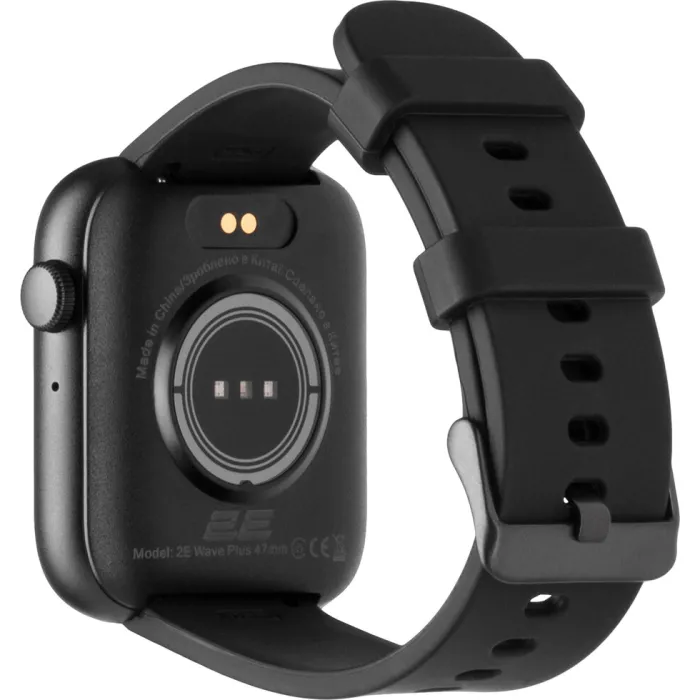 Смарт-годинник 2E Wave Plus 47мм Black (2E-CWW12BK)