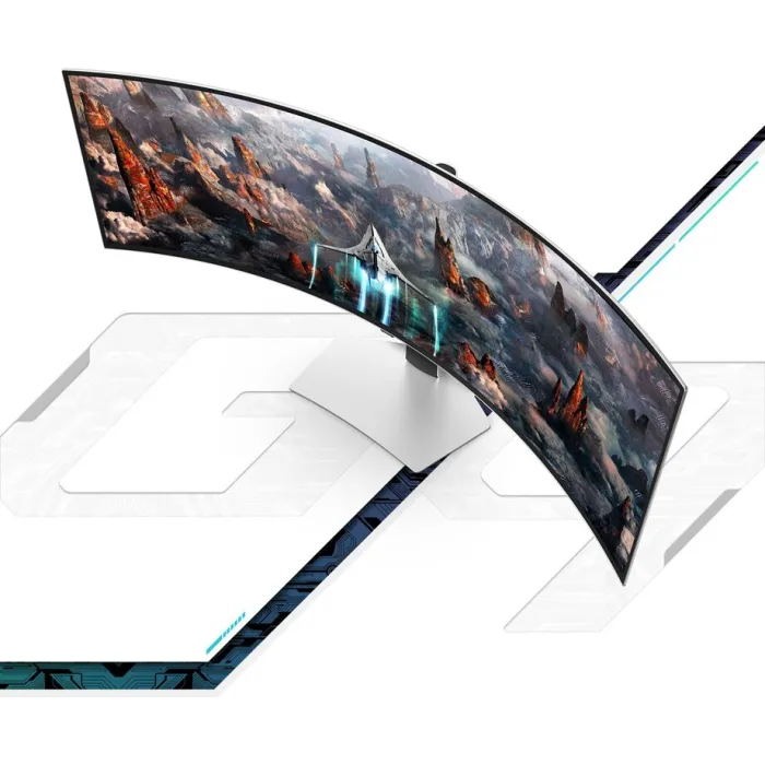 Монітор Samsung 48.7" Odyssey OLED G9 G93SC HDMI, DP, USB, MM, OLED, 5120x1440, 32:9, 240Hz, 0.3ms, CURVED LS49CG930SIXCI